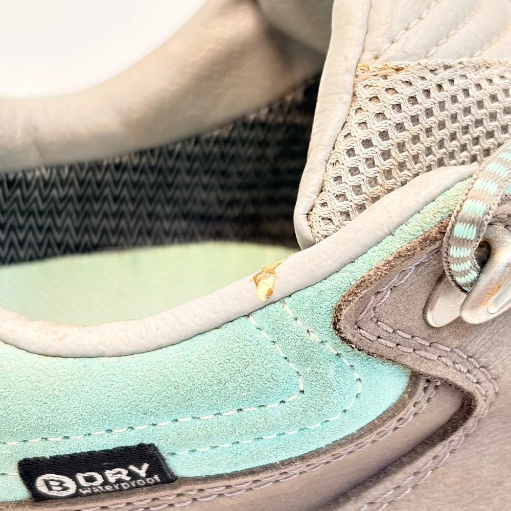 Oboz Sapphire Low B-Dry Hiking Shoes Women's‎ 9.5 Charcoal/Beach Glass